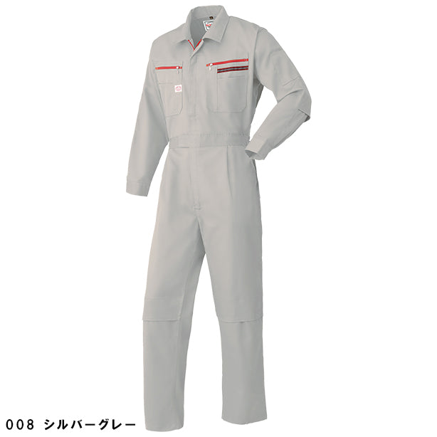 メーカー:YAMADATATSU 品名&品番:AUTO-BI YD-1280 動きやすいつなぎ服(一覧表示用) カラー:シルバーグレー