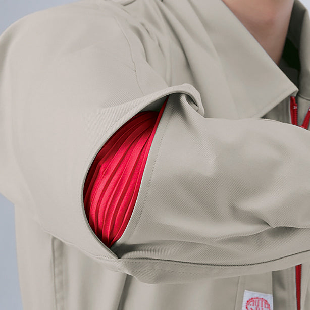 メーカー:YAMADATATSU 品名&品番:AUTO-BI YD-1280 動きやすいつなぎ服 肘部分らくプリ仕様