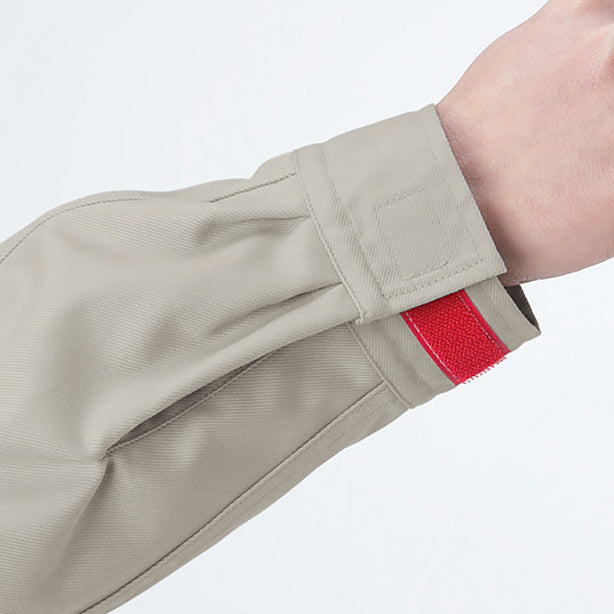 メーカー:YAMADATATSU 品名&品番:AUTO-BI YD-1280 動きやすいつなぎ服 袖口面ファスナー