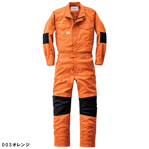 メーカー:YAMADATATSU 品名&品番:AUTO-BI YD-22010 CORDURAつなぎ服(一覧表示用) カラー:オレンジ