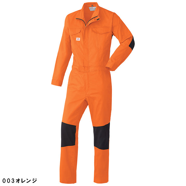 メーカー:YAMADATATSU 品名&品番:AUTO-BI YD-22011 CORDURA春夏つなぎ服(オプション表示用) カラー:オレンジ