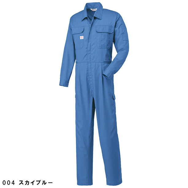 メーカー:YAMADATATSU 品名&品番:AUTO-BI YD-2300 春夏帯電防止長袖つなぎ服(一覧表示用) カラー:スカイブルー