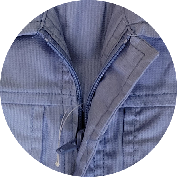 メーカー:YAMADATATSU 品名&品番:AUTO-BI YD-2300 春夏帯電防止長袖つなぎ服 樹脂ファスナー