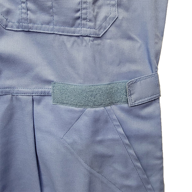メーカー:YAMADATATSU 品名&品番:AUTO-BI YD-2300 春夏帯電防止長袖つなぎ服 面ファスナーウエストアジャスター
