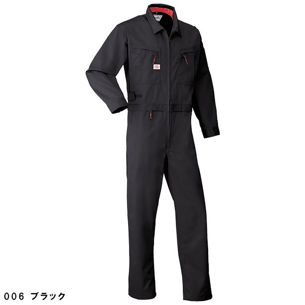 メーカー:YAMADATATSU 品名&品番:AUTO-BI YD-6900 腰割れ式長袖つなぎ服(一覧表示用) カラー:ブラック