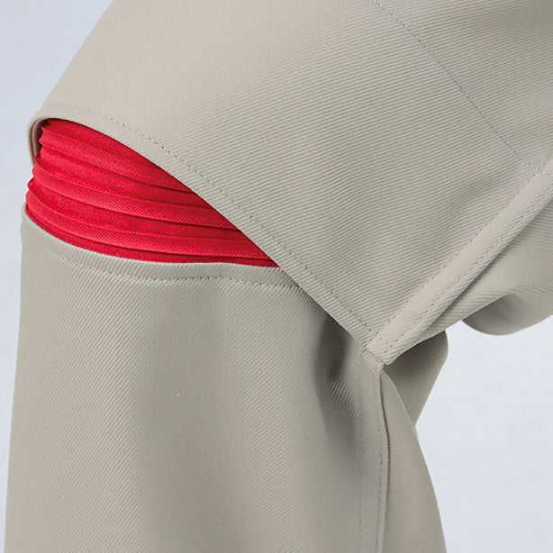 メーカー:YAMADATATSU 品名&品番:AUTO-BI YD-1280 動きやすいつなぎ服 膝部分らくプリ仕様