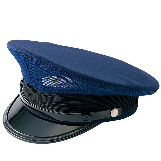 警備用制帽【ネイビー】【快適性を追求したプロ仕様】【受注生産】　AZ-67030