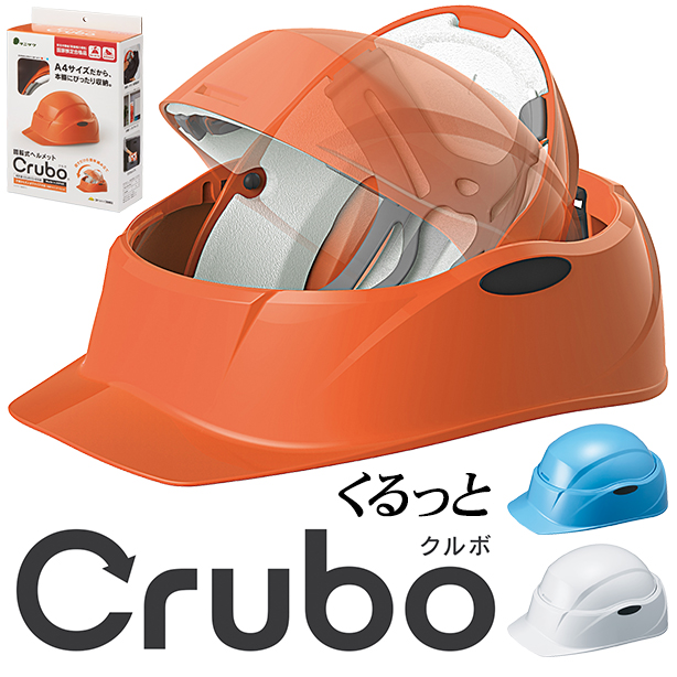 回転式ヘルメット「Crubo」