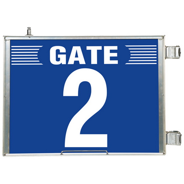 突出し式ゲート標識 GATE2 セット　305-82