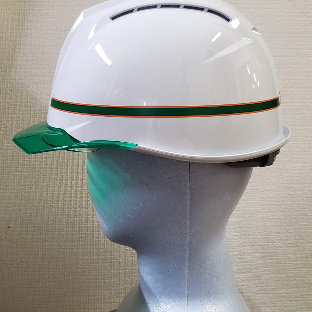 安全ヘルメット加工実例集 ～ その36 ～｜フクヨシブログ