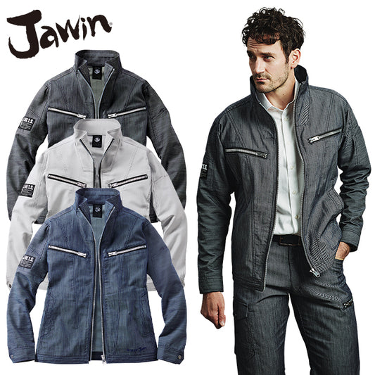 JAWIN 53400ストレッチ長袖ジャンパー【秋冬】 JC-53400(オプション表示用)