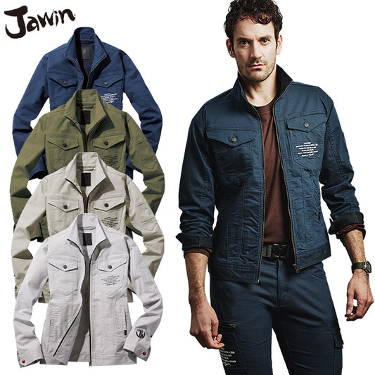 JAWIN 53300 ストレッチデニムジャンパー【秋冬】 JC-53300(オプション表示用)