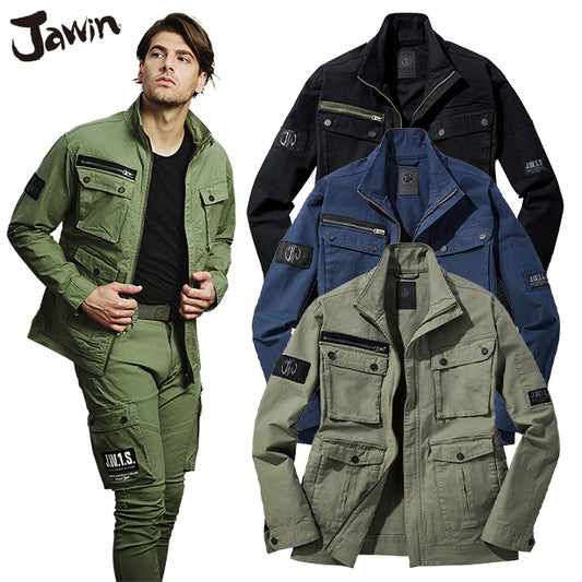 JAWIN 53500ストレッチ長袖ジャンパー【秋冬】 JC-53500(オプション表示用)