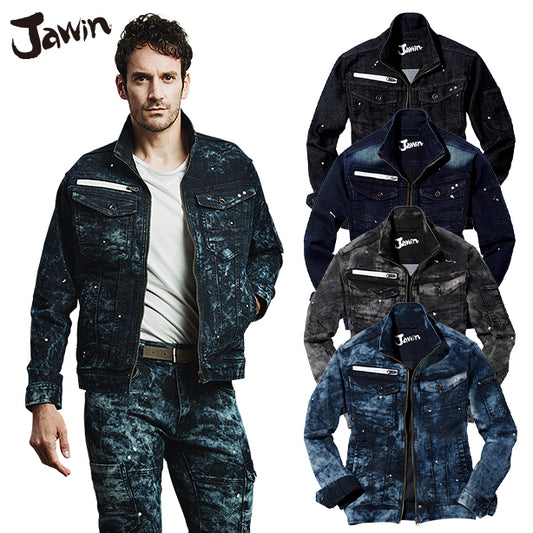 JAWIN 52900 ストレッチデニムジャンパー【秋冬】 JC-52900(オプション表示用)
