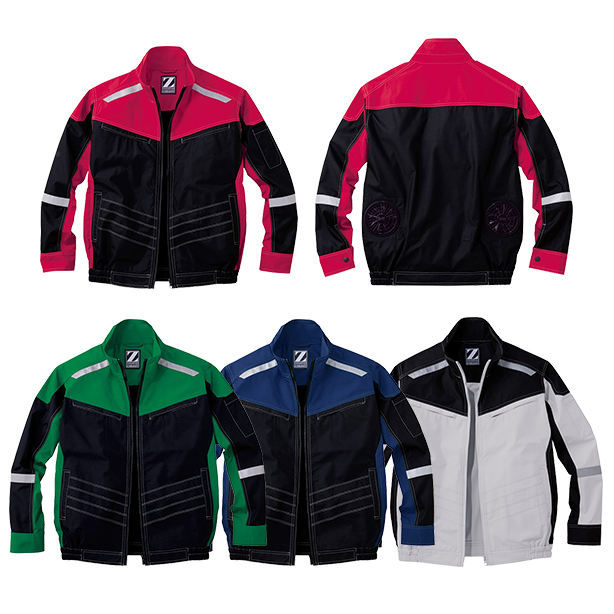 Z-DRAGON　ライダーステイスト空調服™長袖ブルゾン
