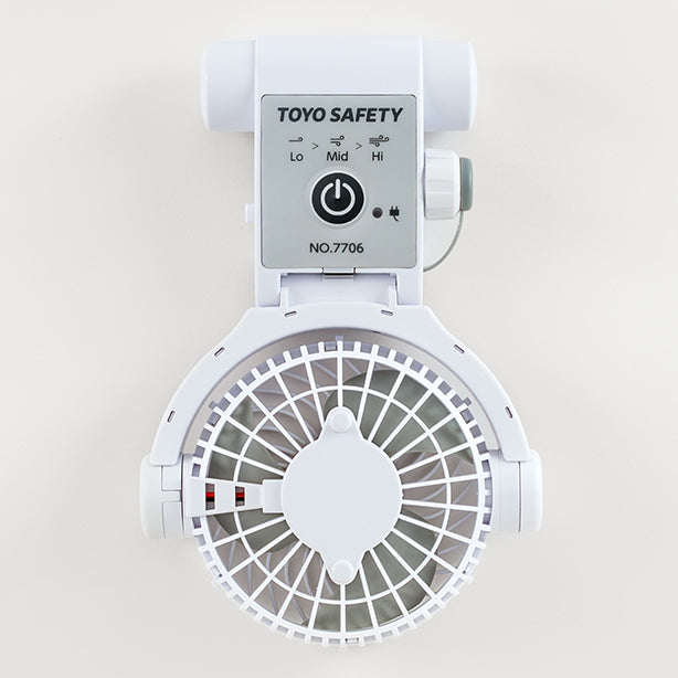 ヘルメット取付式送風機 WIndyⅣ