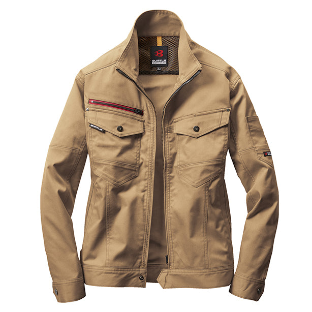 BURTLE　クレイジーストレッチ　7051シリーズ　ジャケット【秋冬】【ユニセックス】 商品コード：BA-7051 色：カーキ(一覧表示用)