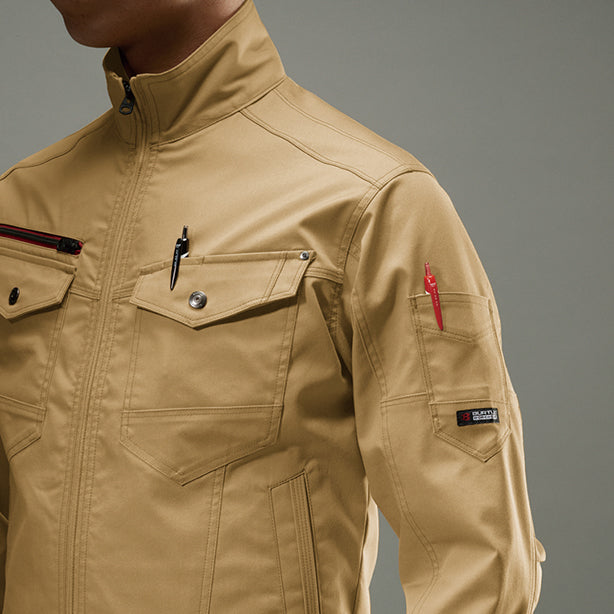 BURTLE　クレイジーストレッチ　7051シリーズ　ジャケット【秋冬】【ユニセックス】 商品コード：BA-7051 左胸ポケットペン差し付