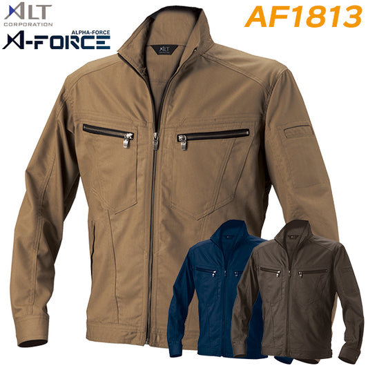 A-FORCE AF1813 アクティブストレッチ 長袖ブルゾン【秋冬】 ALT-AF1813(オプション表示用)
