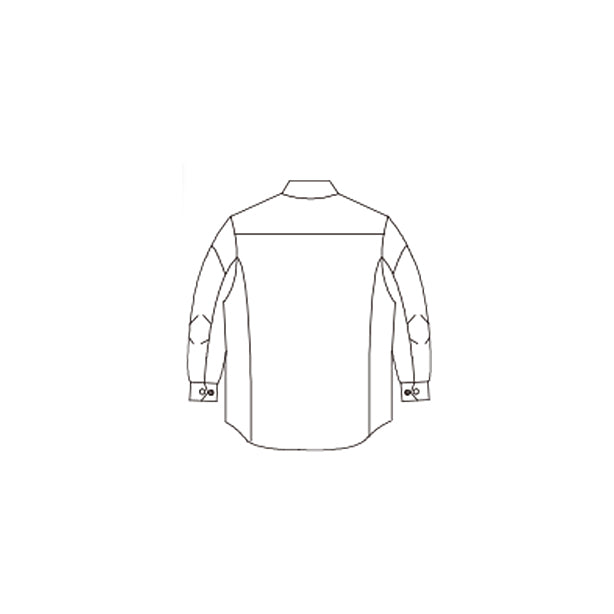 XEBECの現場服・長袖シャツ 商品コード：XE-2174 絵型