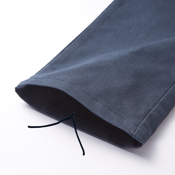 JAWIN 53302 ストレッチデニムノータックカーゴパンツ【秋冬】 商品コード：JC-53302 パンツ裾紐通し穴