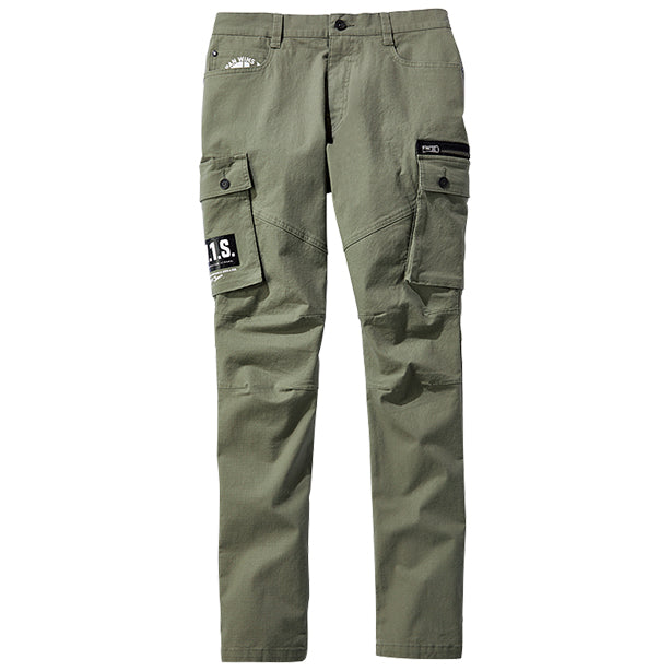 JAWIN 53502 ストレッチカーゴパンツ【秋冬】 商品コード：JC-53502 色：アーミーグリーン(一覧表示用)