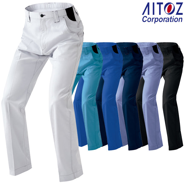 AITOZ 6820 帯電防止ムービンカット ノータックパンツ【秋冬】【男女兼用】 商品コード：AZ-6820 (一覧表示用)