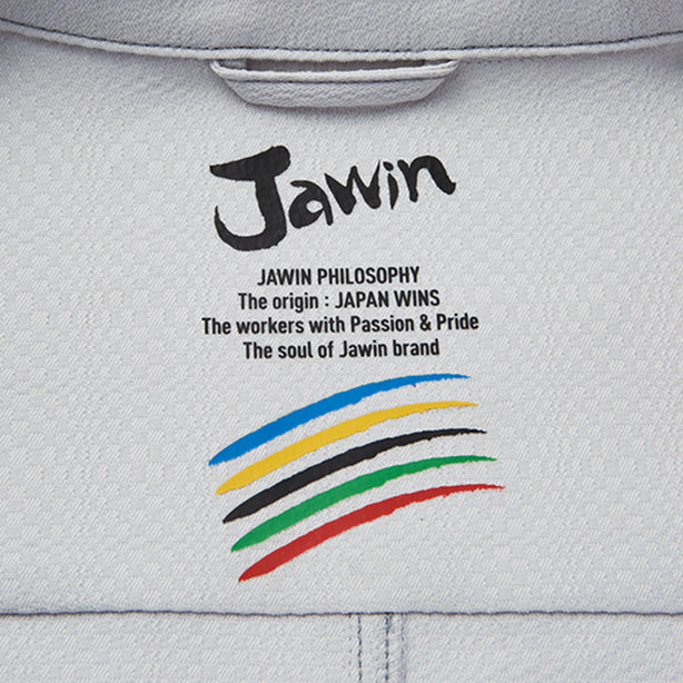 JAWIN 53100 ストレッチジャンパー【秋冬】 商品コード：JC-53100 背とごプリント