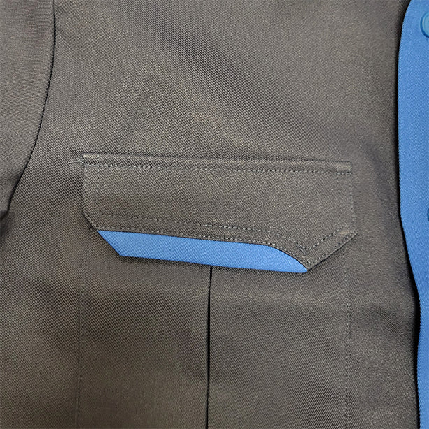 High-Tachibana TH-2468 警備秋冬長袖カッターシャツ（男女兼用）