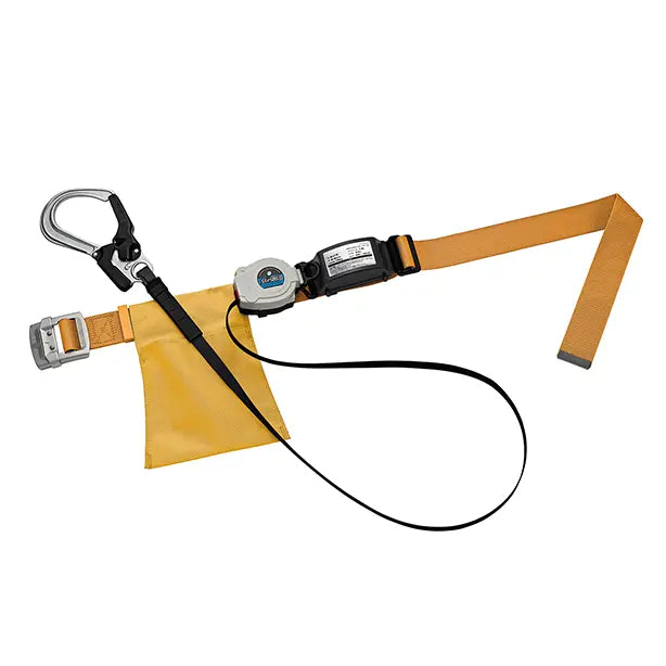 墜落制止用器具　胴ベルト型巻取式軽量【タニザワ】