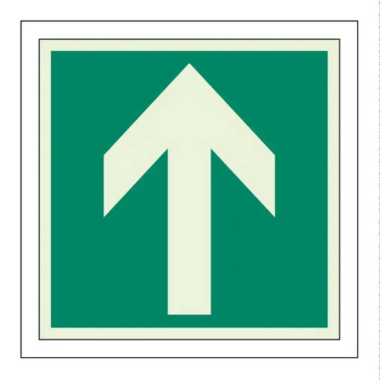 避難誘導ステッカー 矢印