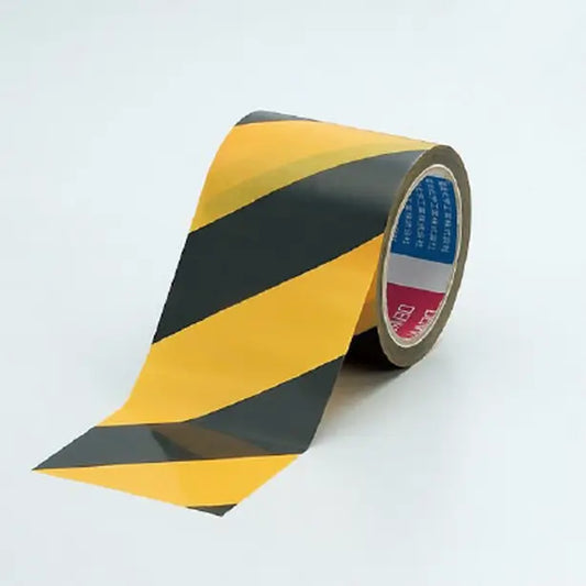 手でカットできるトラテープ 黄/黒