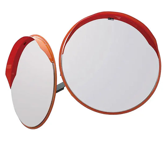 カーブミラー2面丸型反射鏡(ｽﾃﾝﾚｽ)
