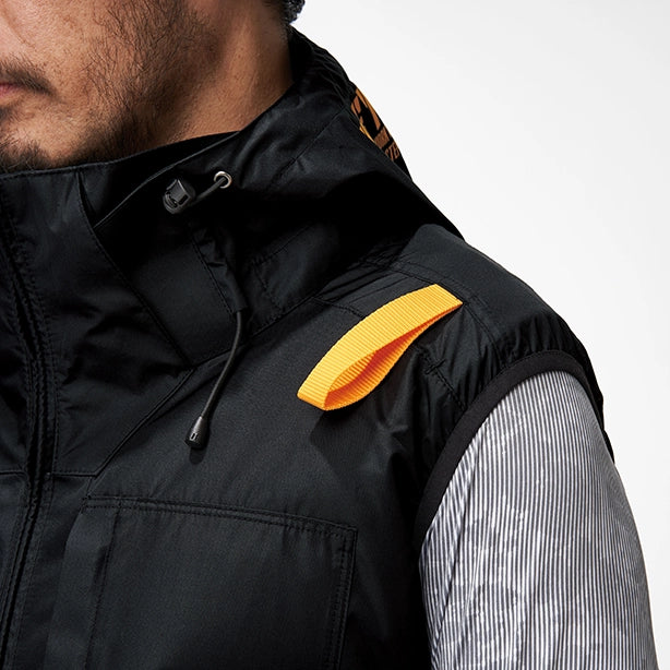 メーカー:ATACKBASE 品名&品番:ATACKBACE ATC-7700 The tough 空調風神服 チタンフードベストコンプリートセット フックハンガー取付ベルト