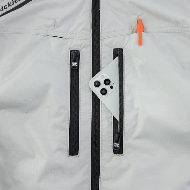 メーカー:CO_COS 品名&品番:Dickies CC-D-220 日傘遮熱®半袖ブルゾンコンプリートセット 両胸ポケット