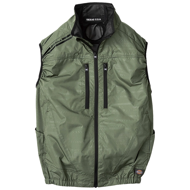 メーカー:CO_COS 品名&品番:Dickies CC-D-229 日傘遮熱®ベストコンプリートセット(一覧表示用)  カラー:シダー