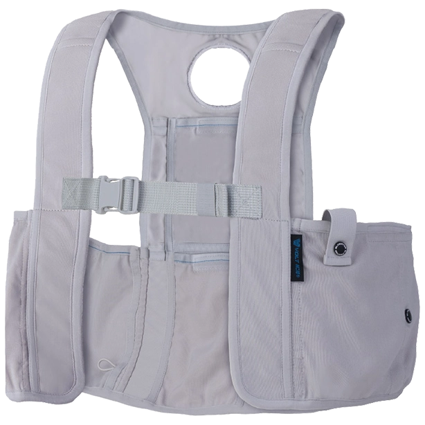 メーカー:CO_COS 品名&品番:CO-COS GI-469 -10℃北極アイスベストセット【保冷剤150g】 VOLTCOOL®×GLADIATOR(オプション表示用)  カラー:シルバー