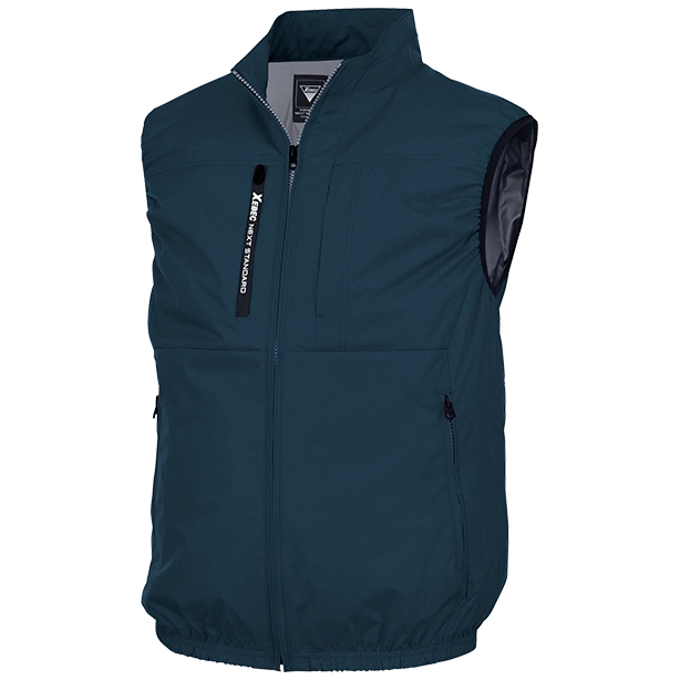 メーカー:XEBEC 品名&品番:XEBEC XE-98036 空調服®ベスト【上部ファン】(オプション表示用)  カラー:ディープネイビー