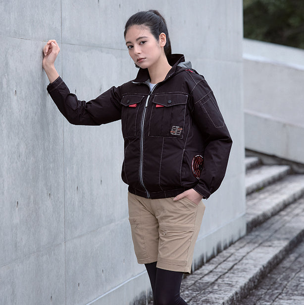 HOOH フルハーネス対応 電動ファン付快適ウェアMH-V1212 | 村上被服