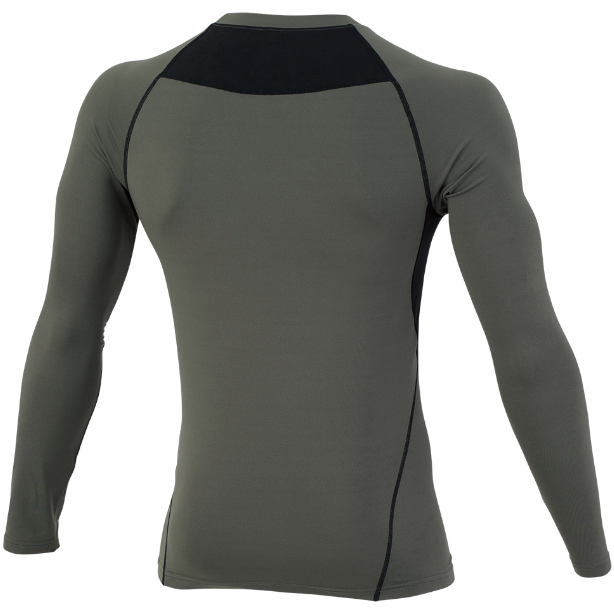 メーカー:CO_COS 品名&品番:Dickies CC-D-2188 長袖ウォームパワーコンプレッション カラー:アーミー(バックスタイル)