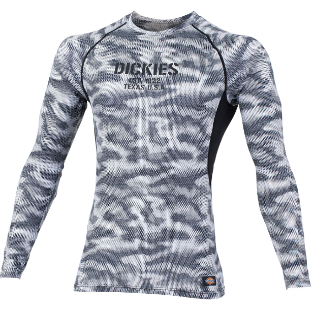 メーカー:CO_COS 品名&品番:Dickies CC-D-2188 長袖ウォームパワーコンプレッション(一覧表示用)  カラー:ドットシルバー