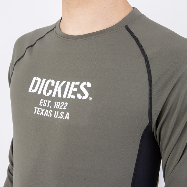 メーカー:CO_COS 品名&品番:Dickies CC-D-2188 長袖ウォームパワーコンプレッション ロゴプリント