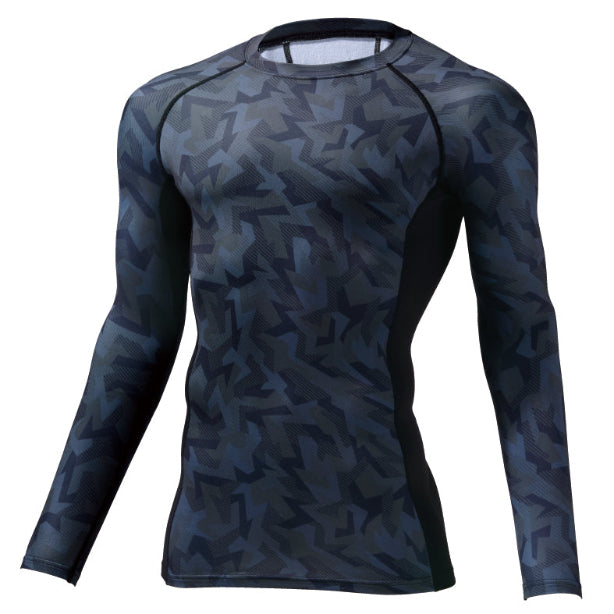 Z-DRAGON JC-78184 AI生成カモフラ柄ハイスペックコンプレッションを