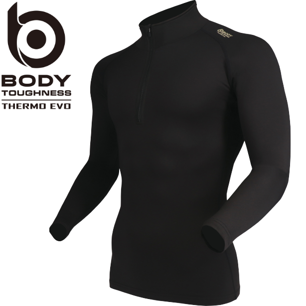 メーカー:OTAFUKU 品名&品番:OTAFUKU BODY TOUGHNESS OT-JW-247 全面消臭+蓄熱あったかキープハーフジップハイネックコンプレッション(オプション表示用) 