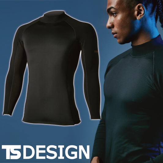 メーカー:TS_DESIGN 品名&品番:TS DESIGN TSD-3225 防風マイクロフリースコンプレッション(オプション表示用) 