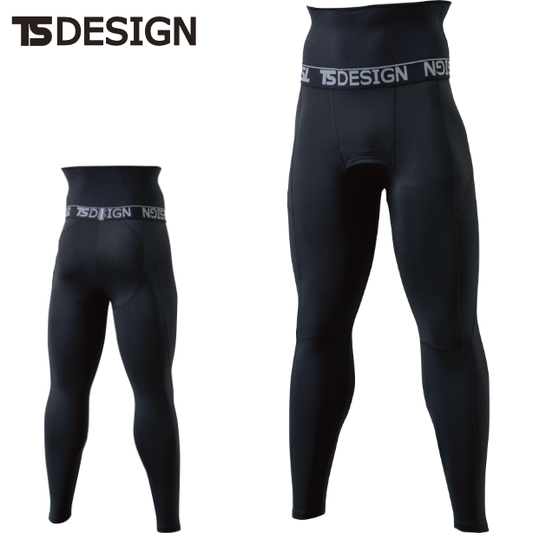 メーカー:TS_DESIGN 品名&品番:TS DESIGN TSD-82241 マイクロフリース腹巻き付きロングパンツ(オプション表示用) 