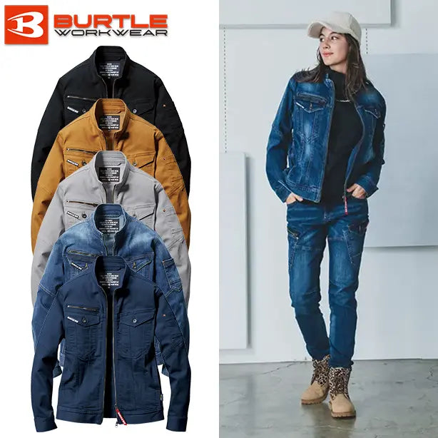 メーカー:BURTLE 品名&品番:BURTLE BTL-5001 ジャケット【ユニセックス】(一覧表示用) 
