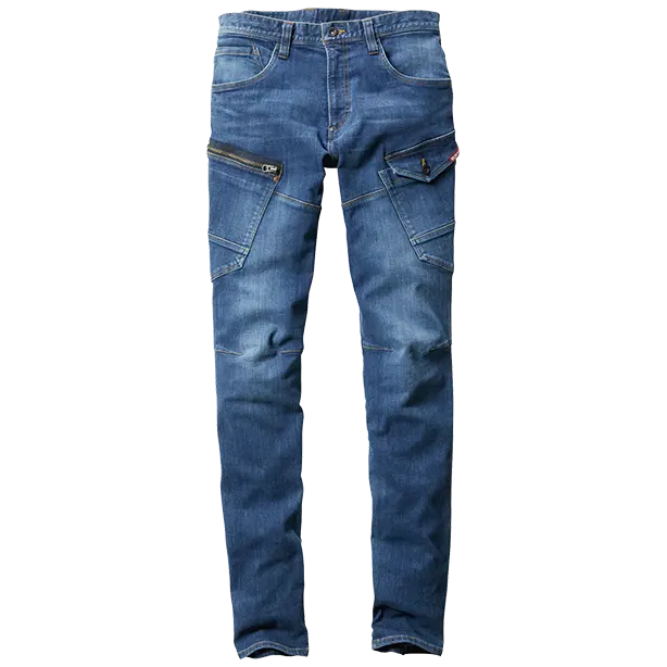 メーカー:BURTLE 品名&品番:BURTLE BTL-5002 カーゴパンツ【ユニセックス】(一覧表示用)  カラー：インディゴ