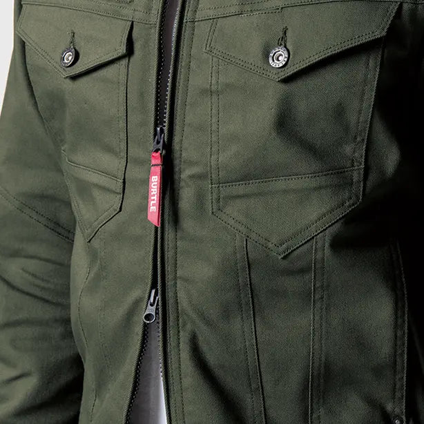 メーカー:BURTLE 品名&品番:BURTLE BTL-5021 ジャケット【ユニセックス】 ダブルファスナー