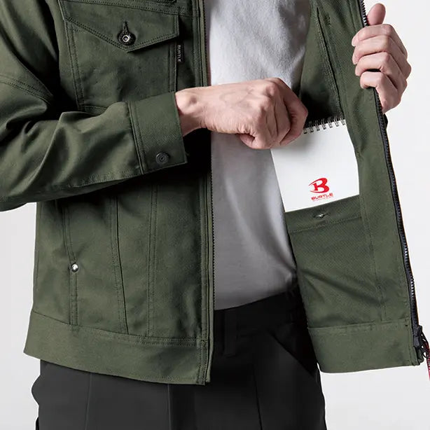 メーカー:BURTLE 品名&品番:BURTLE BTL-5021 ジャケット【ユニセックス】 右内ポケット